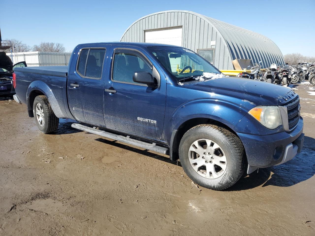 2011 Suzuki Equator VIN 5Z61D0FV4BC433643 Copart auction photo, rear end / undercarriage damage thumbnail 4