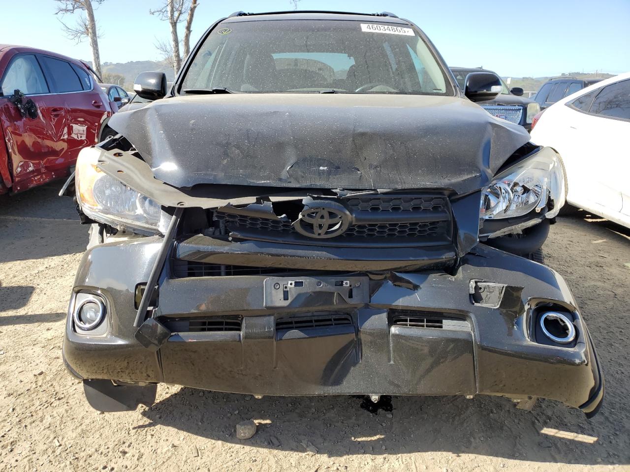 2010 Toyota RAV 4 VIN JTMWF4DV5A5028287 Copart auction photo, front end / side damage thumbnail 5