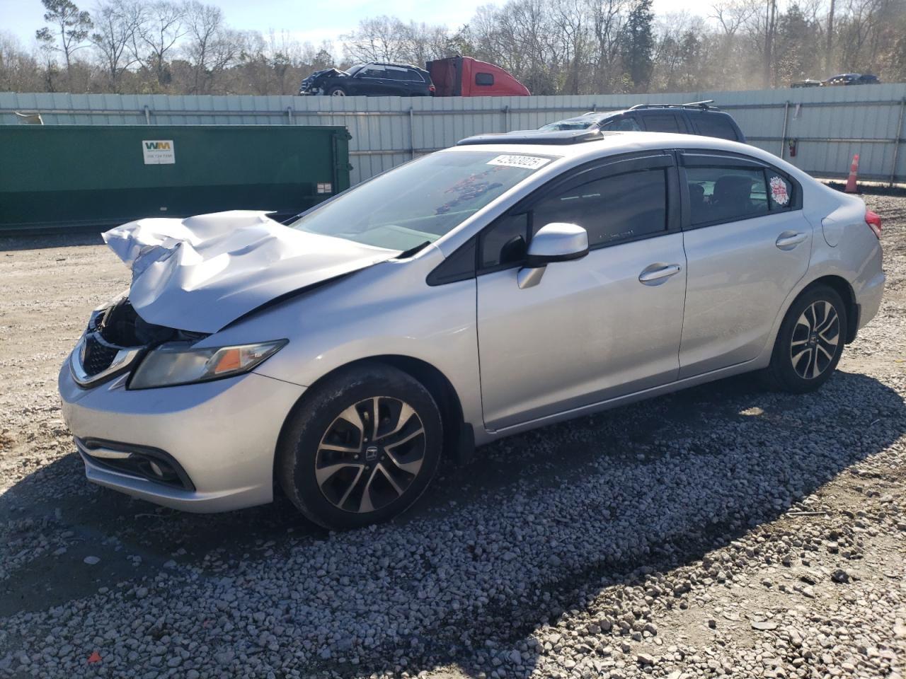 2013 Honda Civic VIN 19XFB2F89DE097287