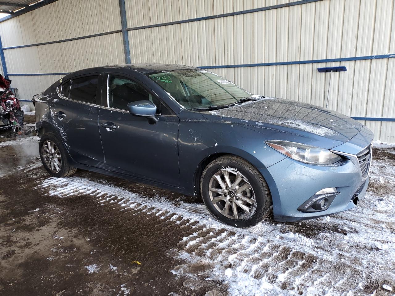 2015 Mazda 3 VIN 3MZBM1V70FM229144 Copart auction photo, rear end damage thumbnail 4