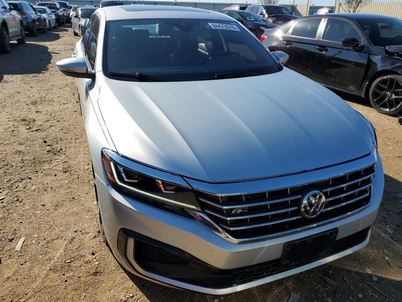 2021 Volkswagen Passat VIN 1VWMA7A31MC014717 Copart auction photo, rear end damage thumbnail 5