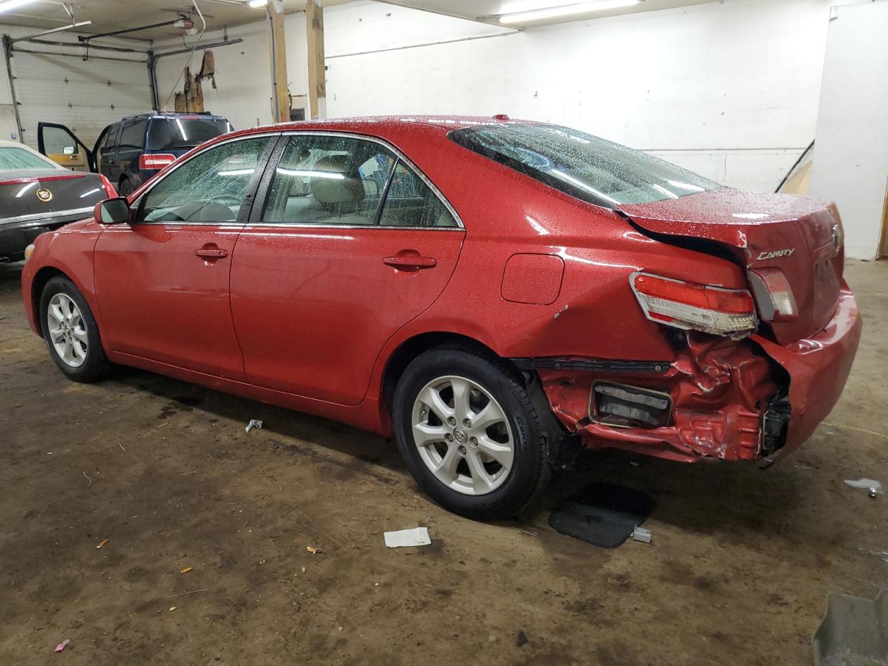 2011 Toyota Camry VIN 4T1BF3EK8BU705123 Copart auction photo, rear end damage thumbnail 2