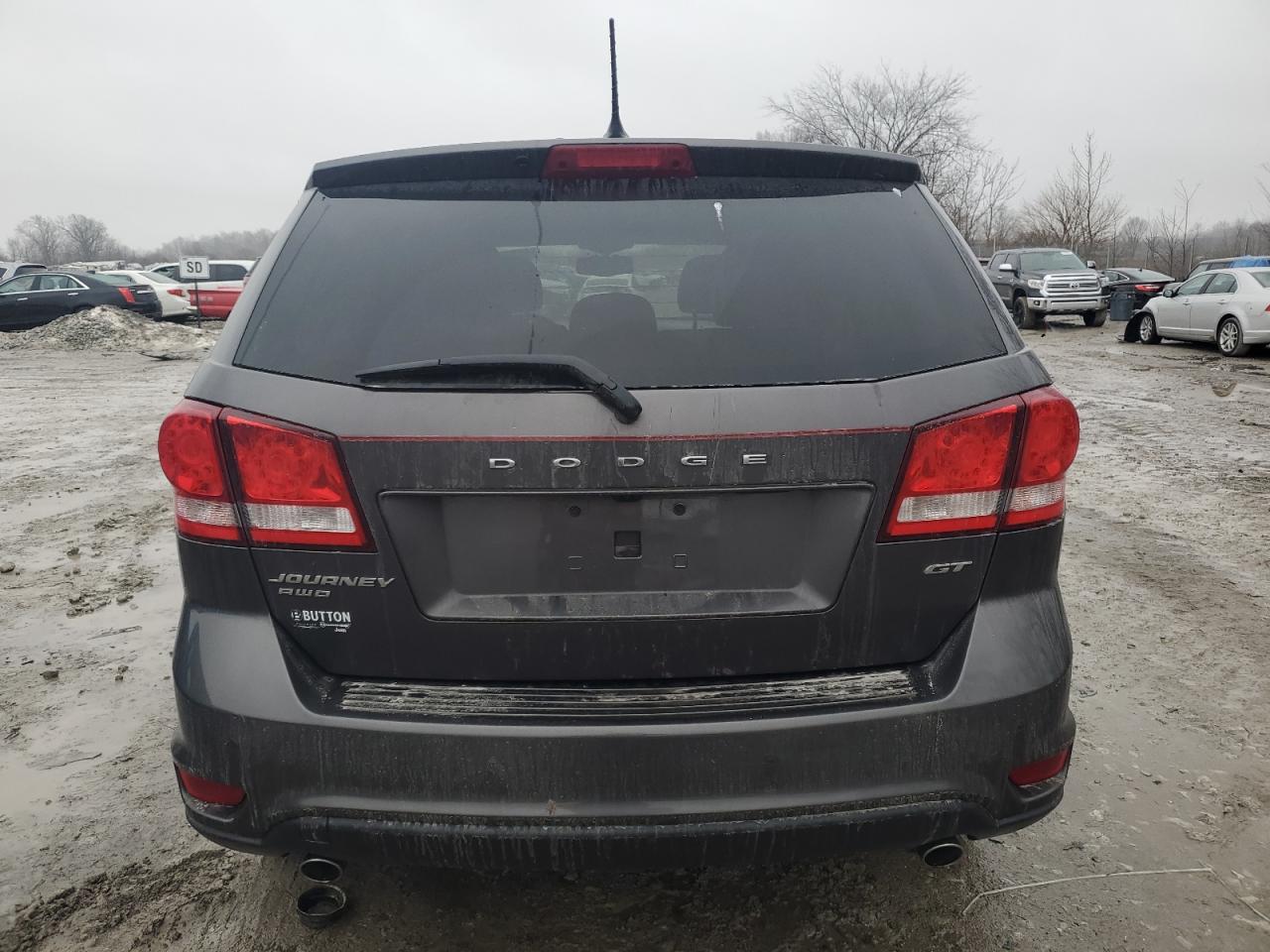 2017 Dodge Journey VIN 3C4PDDEG7HT633495 Copart auction photo, front end / side damage thumbnail 6