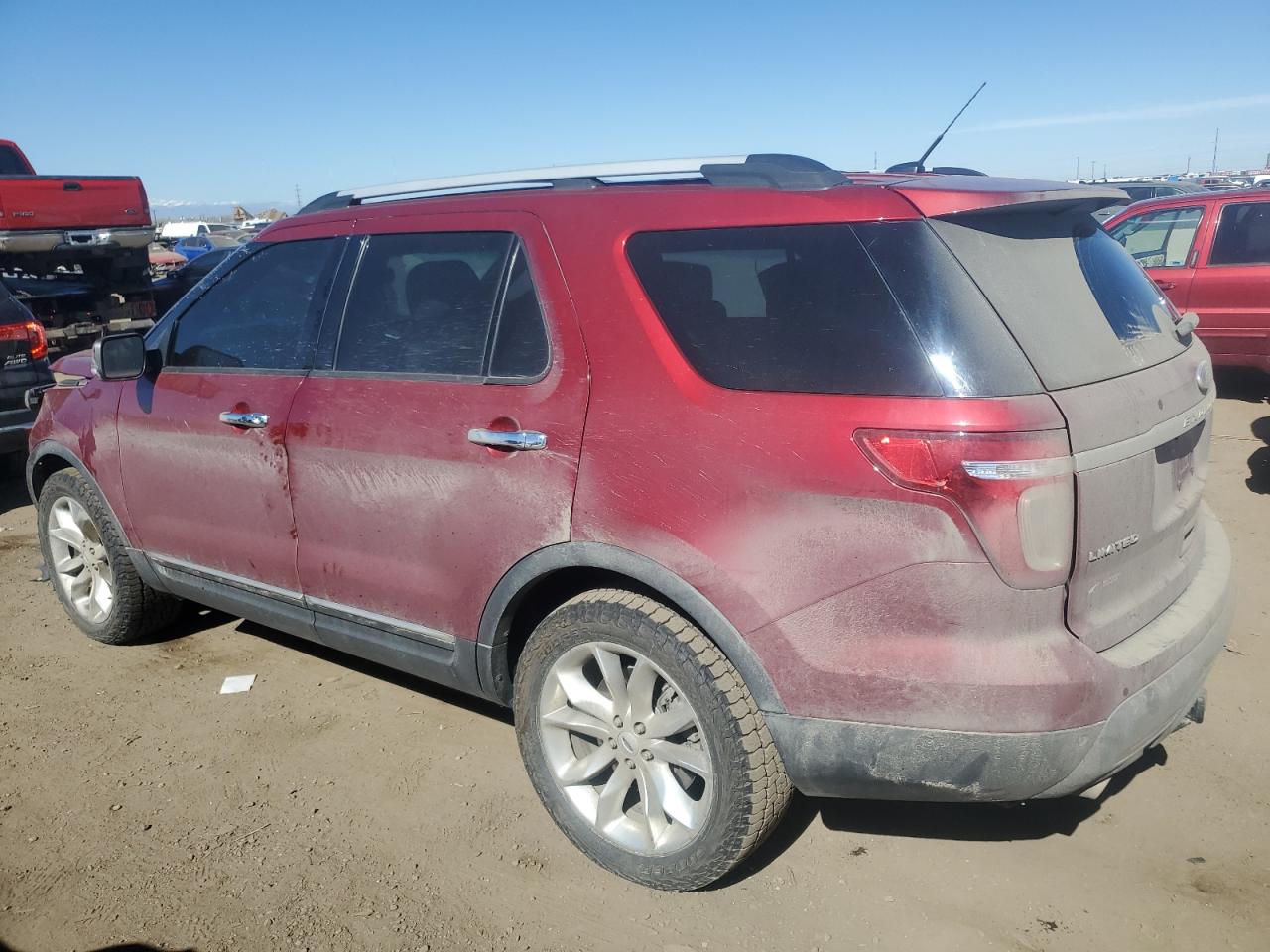 2015 Ford Explorer VIN 1FM5K8F88FGB67195 Copart auction photo, front end damage thumbnail 2
