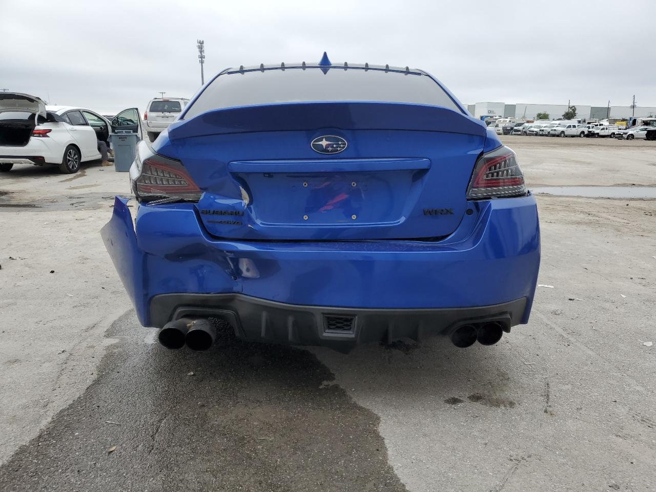 2016 Subaru WRX VIN JF1VA1L6XG9813253 Copart auction photo, rear end / front end damage thumbnail 6
