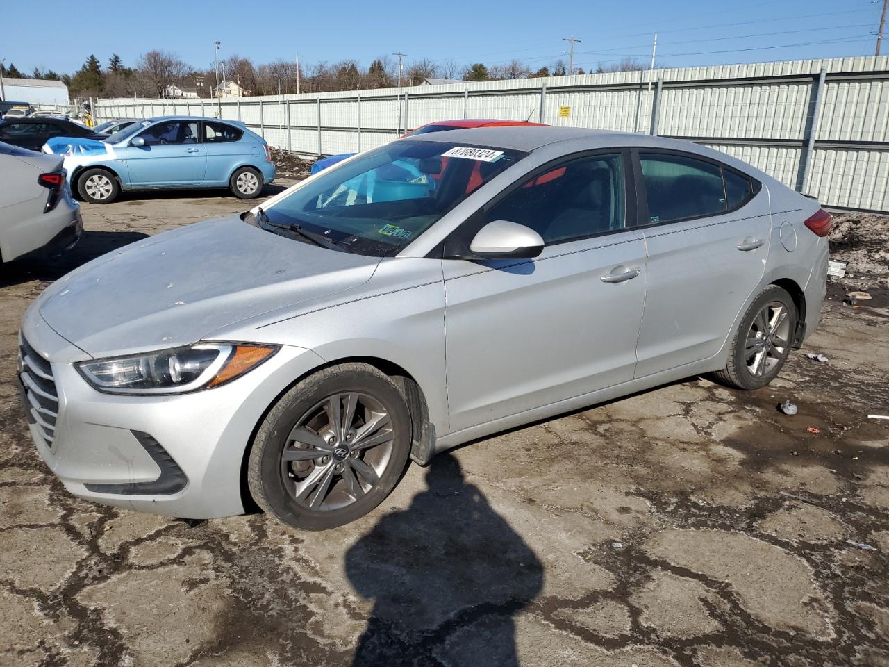 2018 Hyundai Elantra VIN KMHD84LF0JU563010