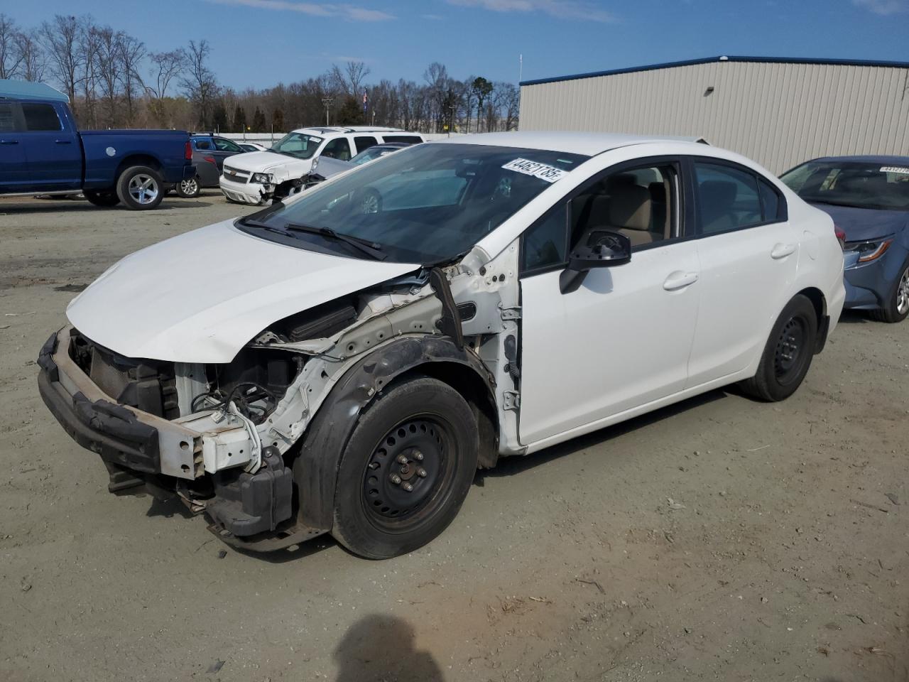2013 Honda Civic VIN 19XFB2F57DE052452