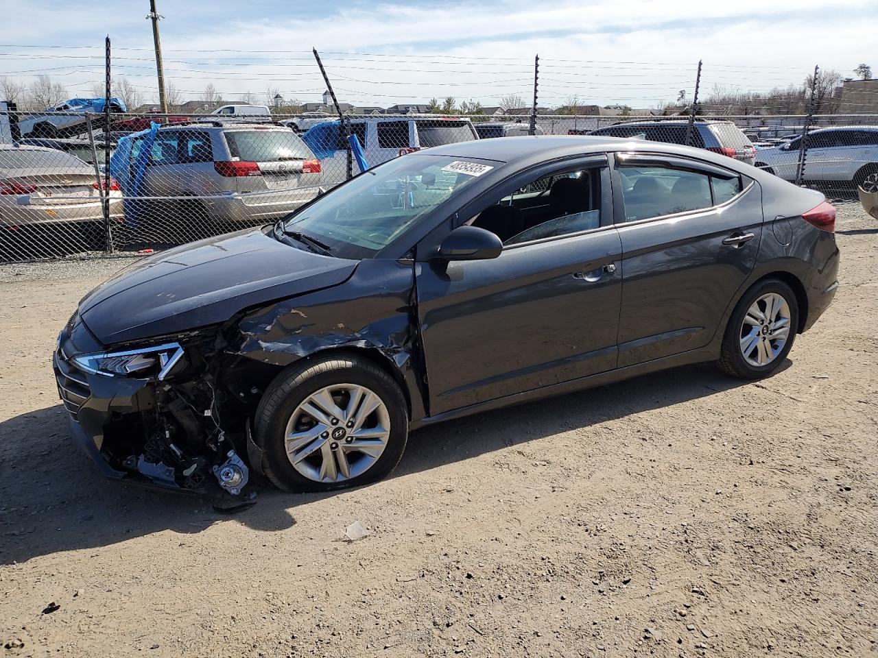 2020 Hyundai Elantra VIN 5NPD84LF0LH587518