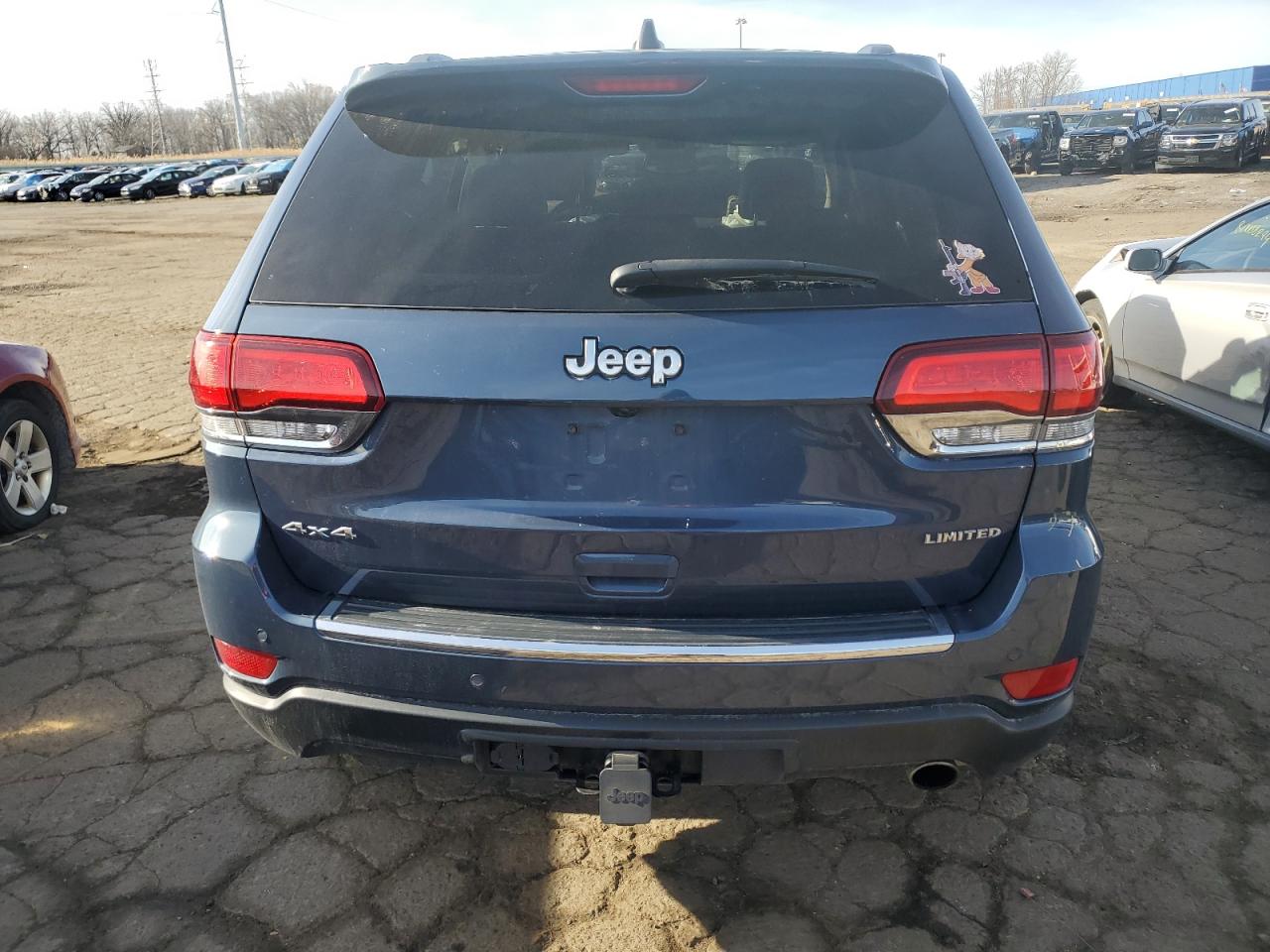 2021 Jeep Grand Cherokee VIN 1C4RJFBG2MC666945 Copart auction photo, front end damage thumbnail 6