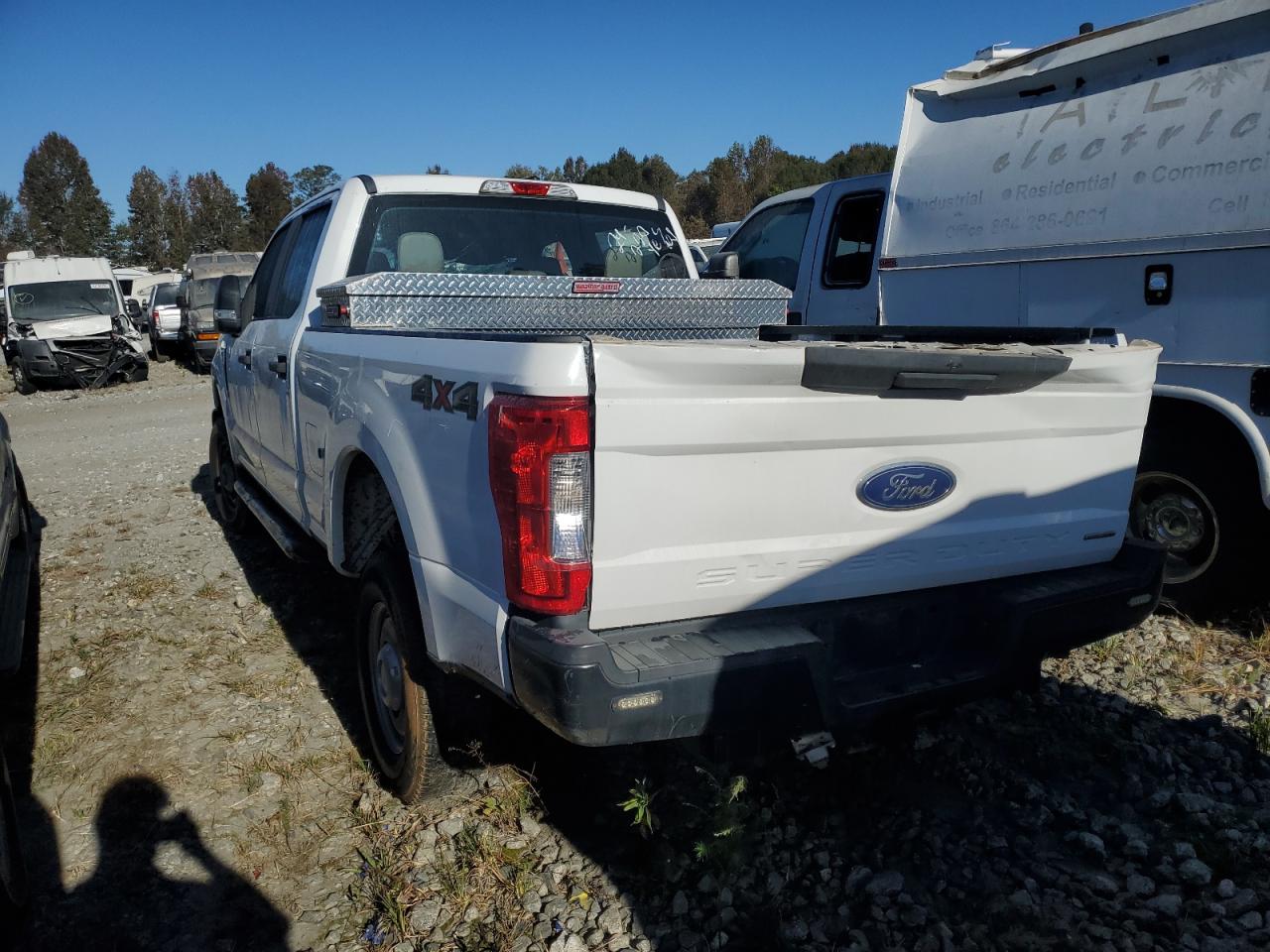 2017 Ford F250 VIN 1FT7W2B62HEE48832 Copart auction photo, all over damage thumbnail 2