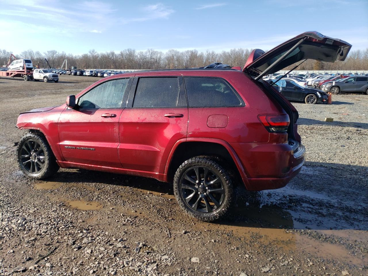 2017 Jeep Grand Cherokee VIN 1C4RJFAG9HC786054 Copart auction photo, front end / side damage thumbnail 2