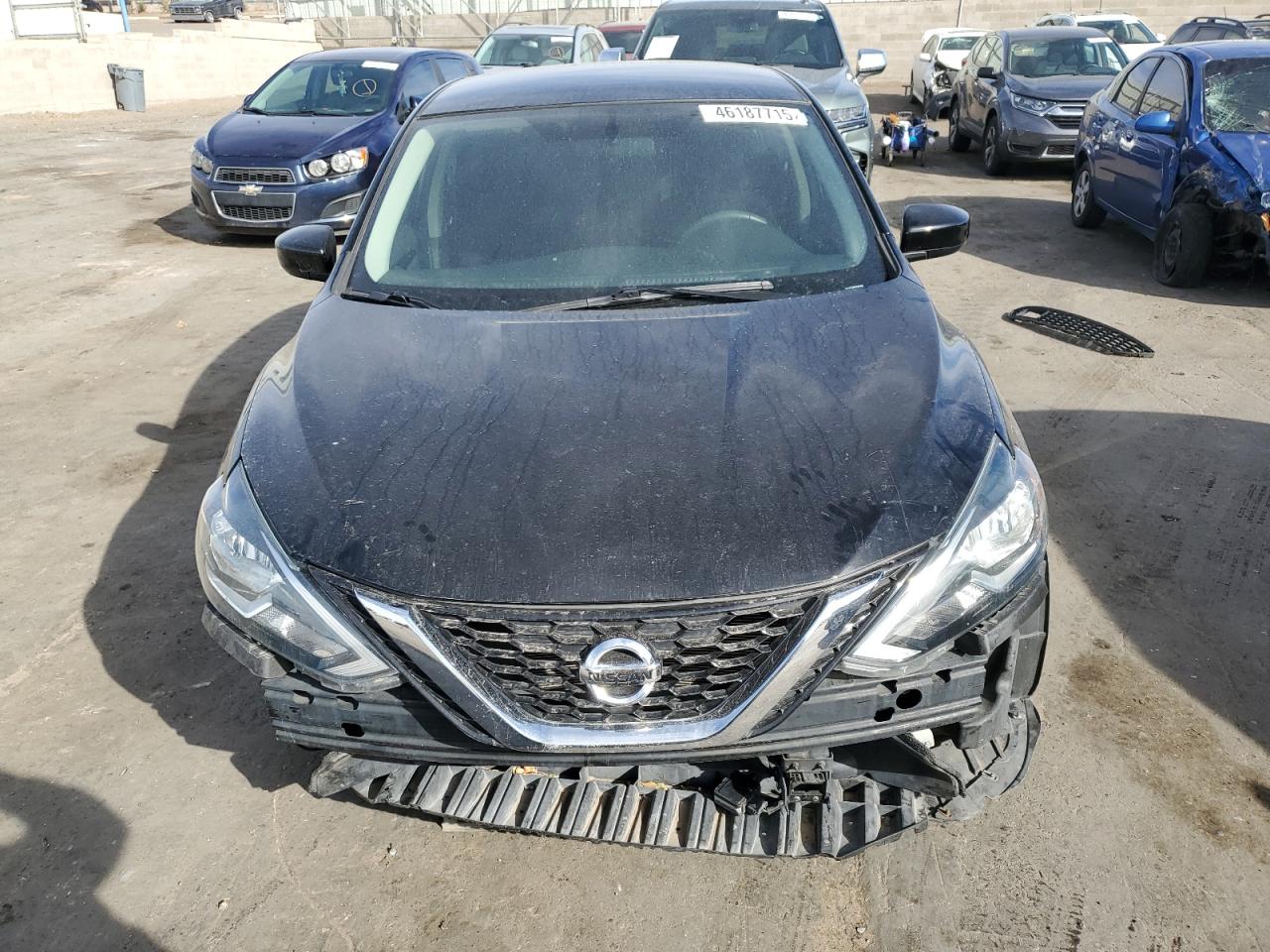 2019 Nissan Sentra VIN 3N1AB7AP5KY351758 Copart auction photo, front end damage thumbnail 5