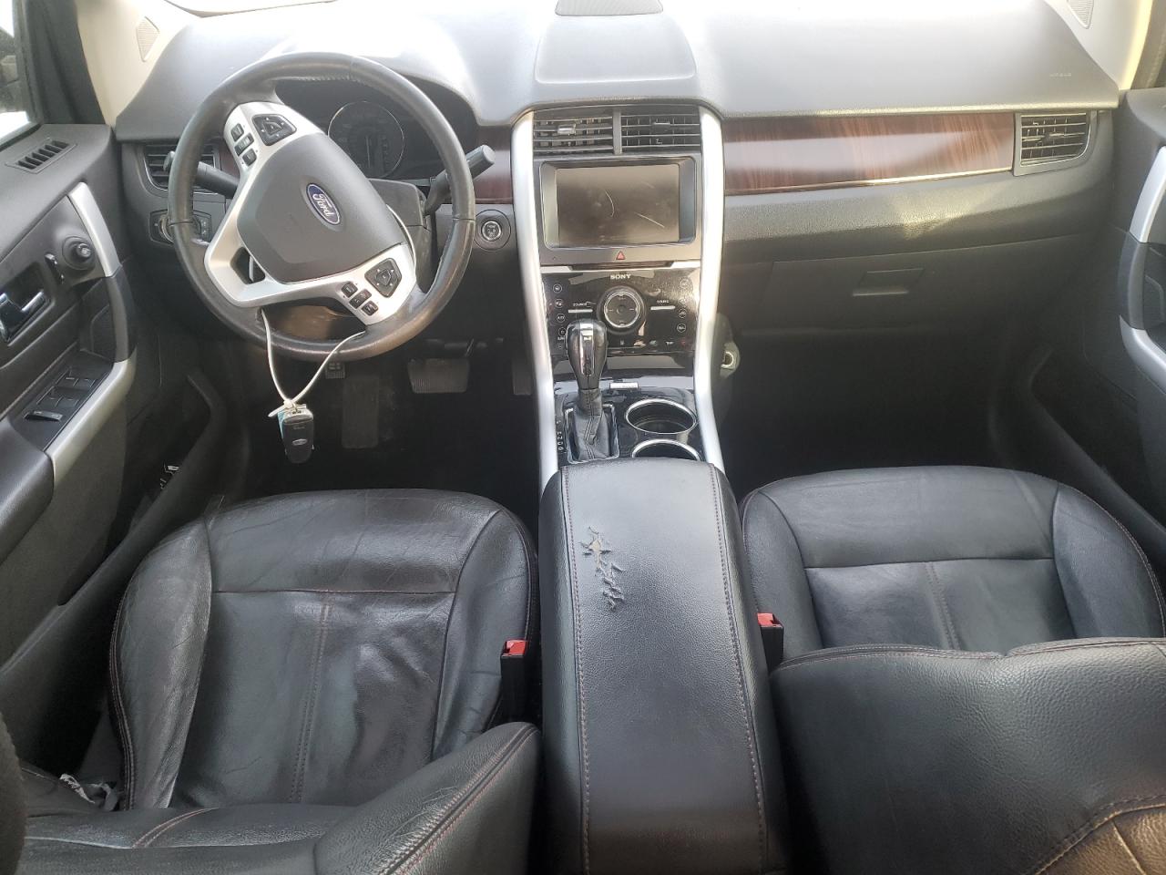 2014 Ford Edge VIN 2FMDK4KC1EBA45413 Copart auction photo, vandalism damage thumbnail 8