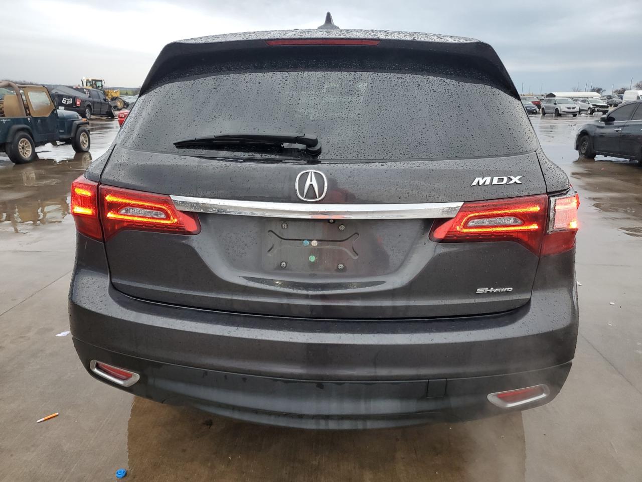 2015 Acura MDX VIN 5FRYD4H47FB024875 Copart auction photo, front end damage thumbnail 6