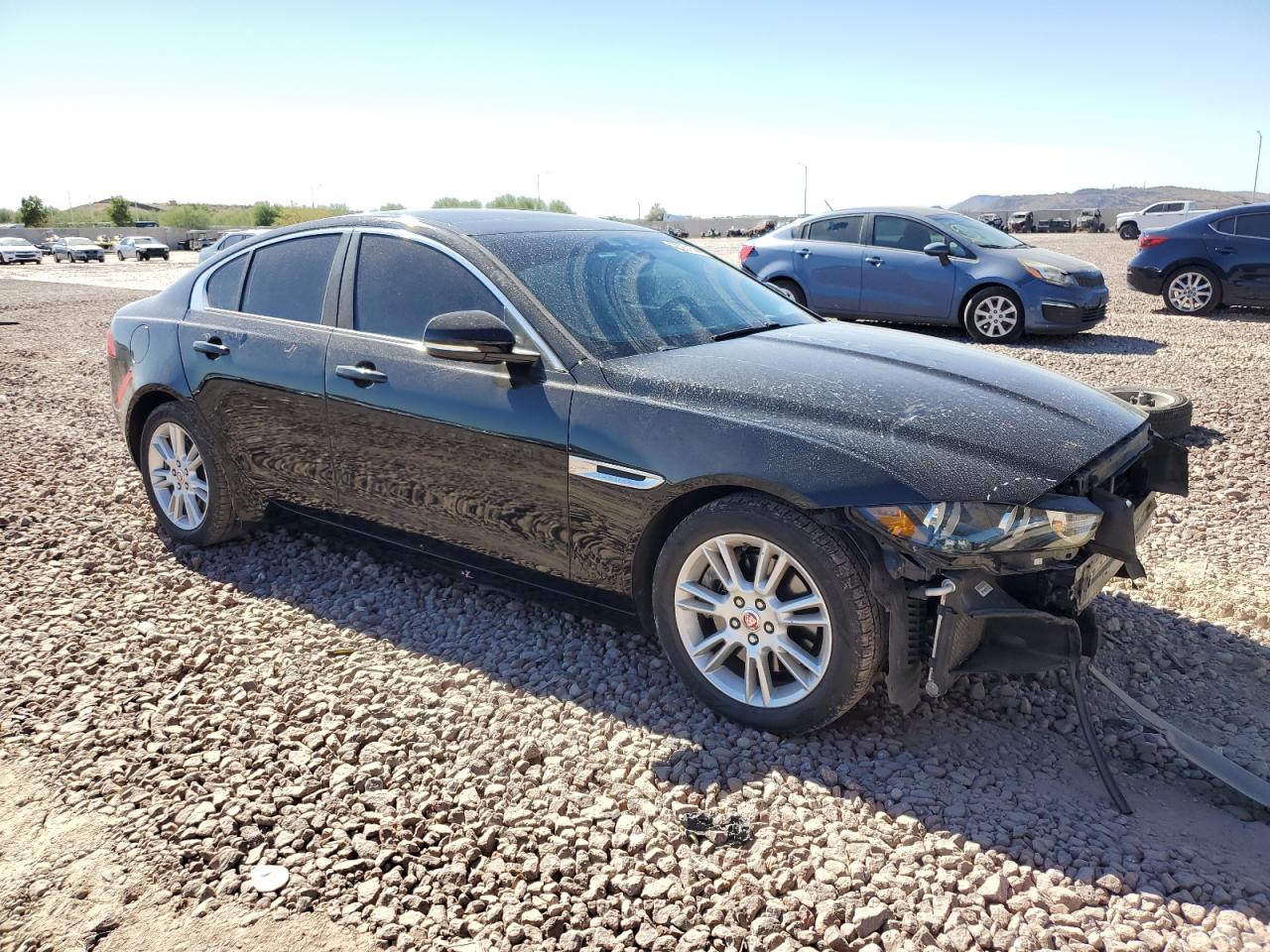 2018 Jaguar XE VIN SAJAD4FX6JCP36334 Copart auction photo, front end damage thumbnail 4