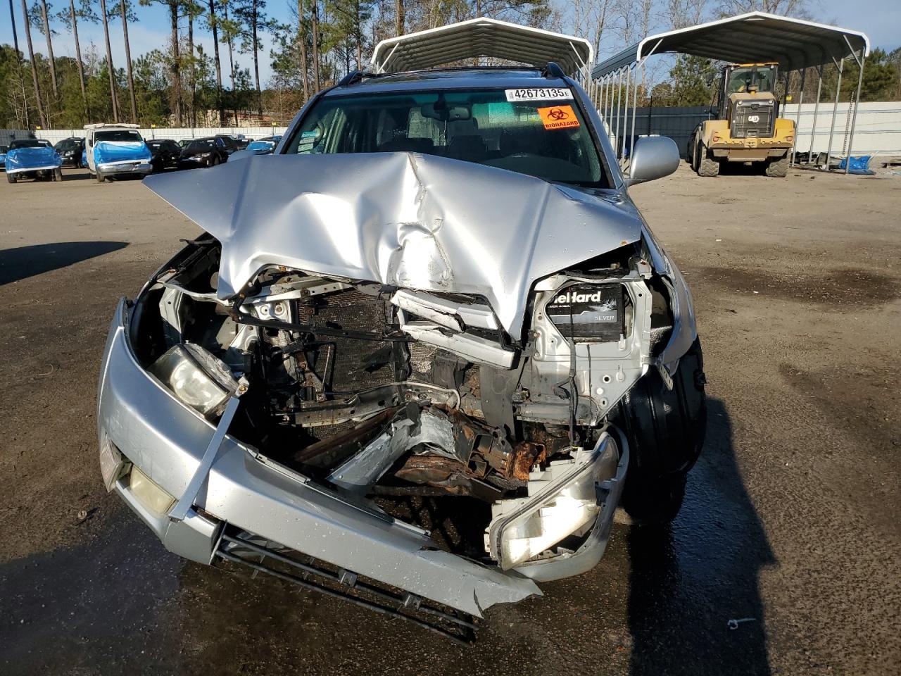 2005 Toyota 4Runner VIN JTEZU17R150057106 Copart auction photo, front end damage thumbnail 5