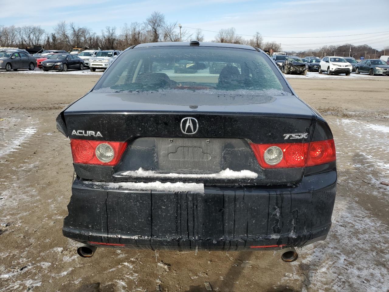 2008 Acura TSX VIN JH4CL96888C007647 Copart auction photo, rear end damage thumbnail 6
