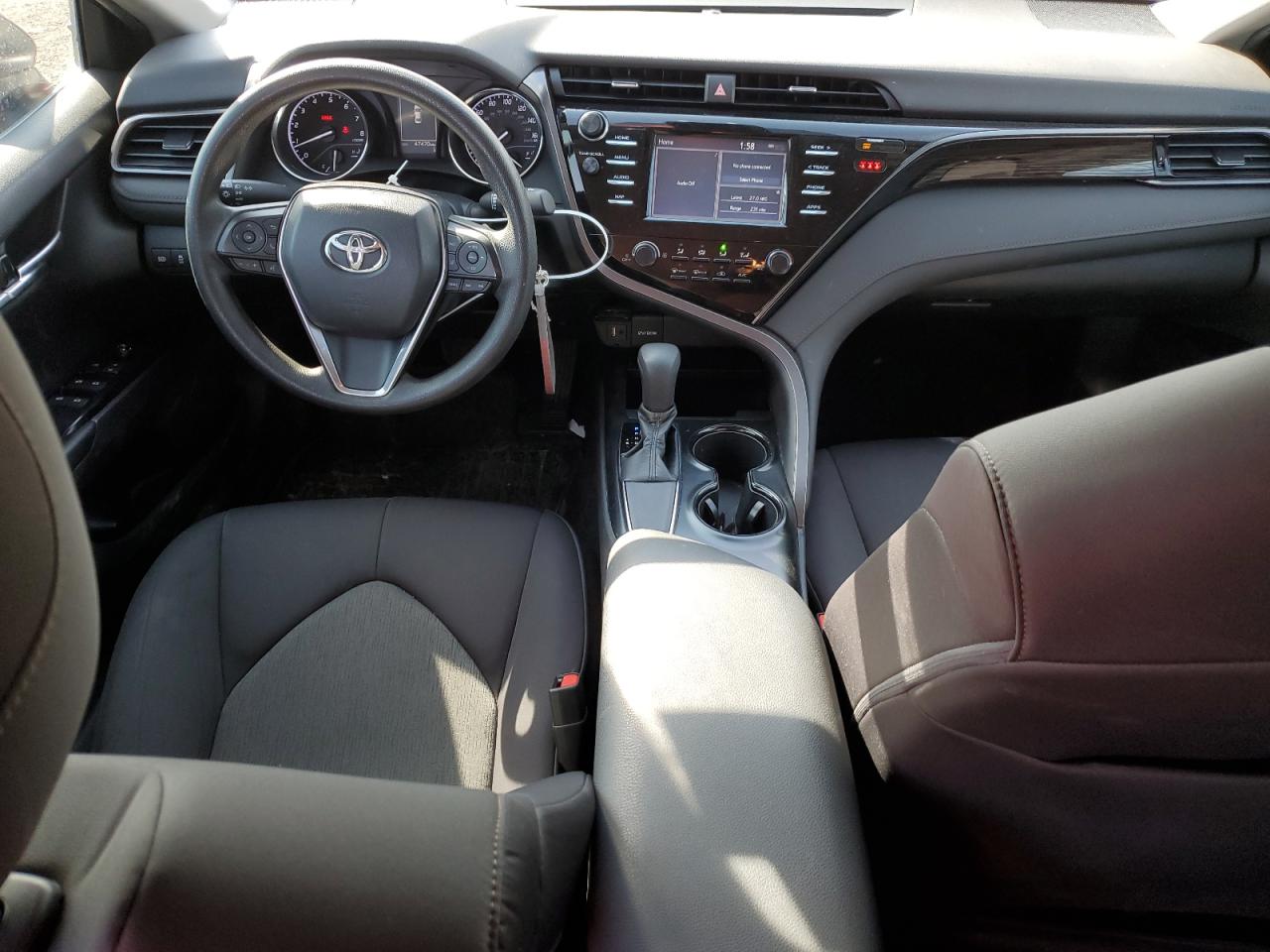 2019 Toyota Camry VIN 4T1B11HK8KU833442 Copart auction photo, rear end damage thumbnail 8