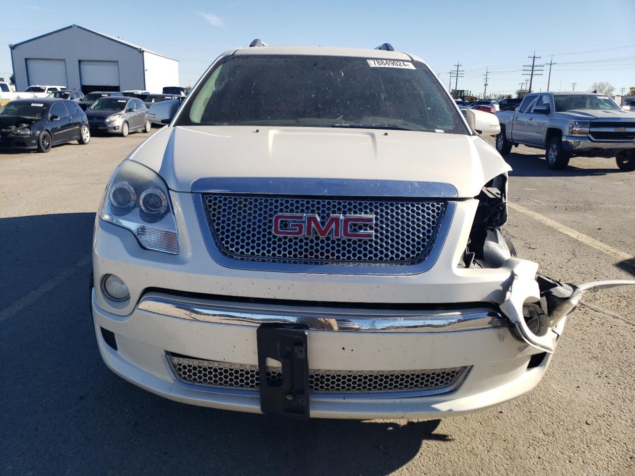 2011 GMC Acadia VIN 1GKKVTED6BJ406597 Copart auction photo, front end / undercarriage damage thumbnail 5