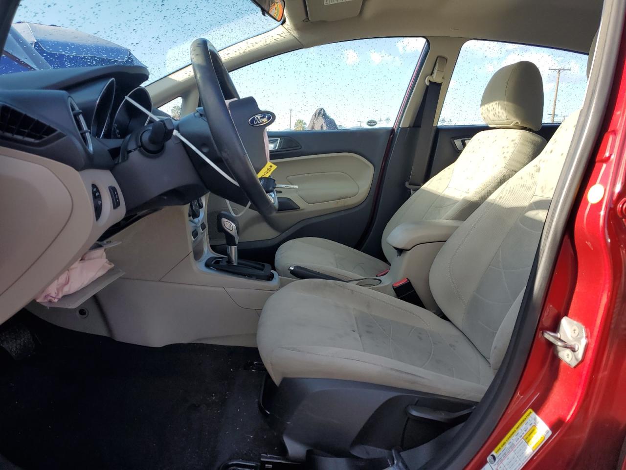 2014 Ford Fiesta VIN 3FADP4BJ3EM133405 Copart auction photo, front end damage thumbnail 7