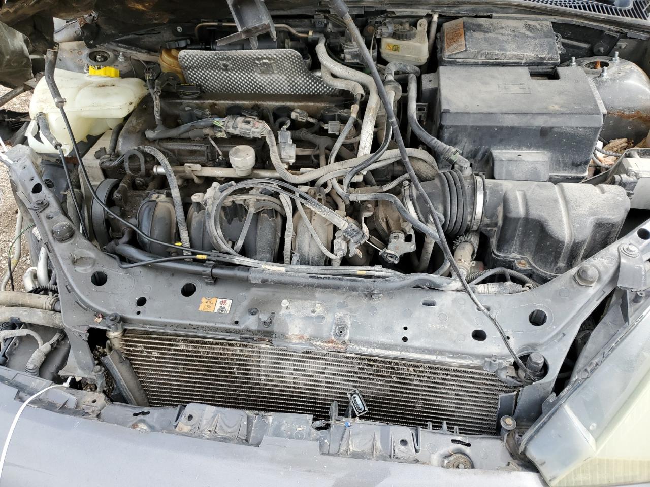 2004 Ford Focus VIN 1FAFP38Z34W176950 Copart auction photo, front end damage thumbnail 11