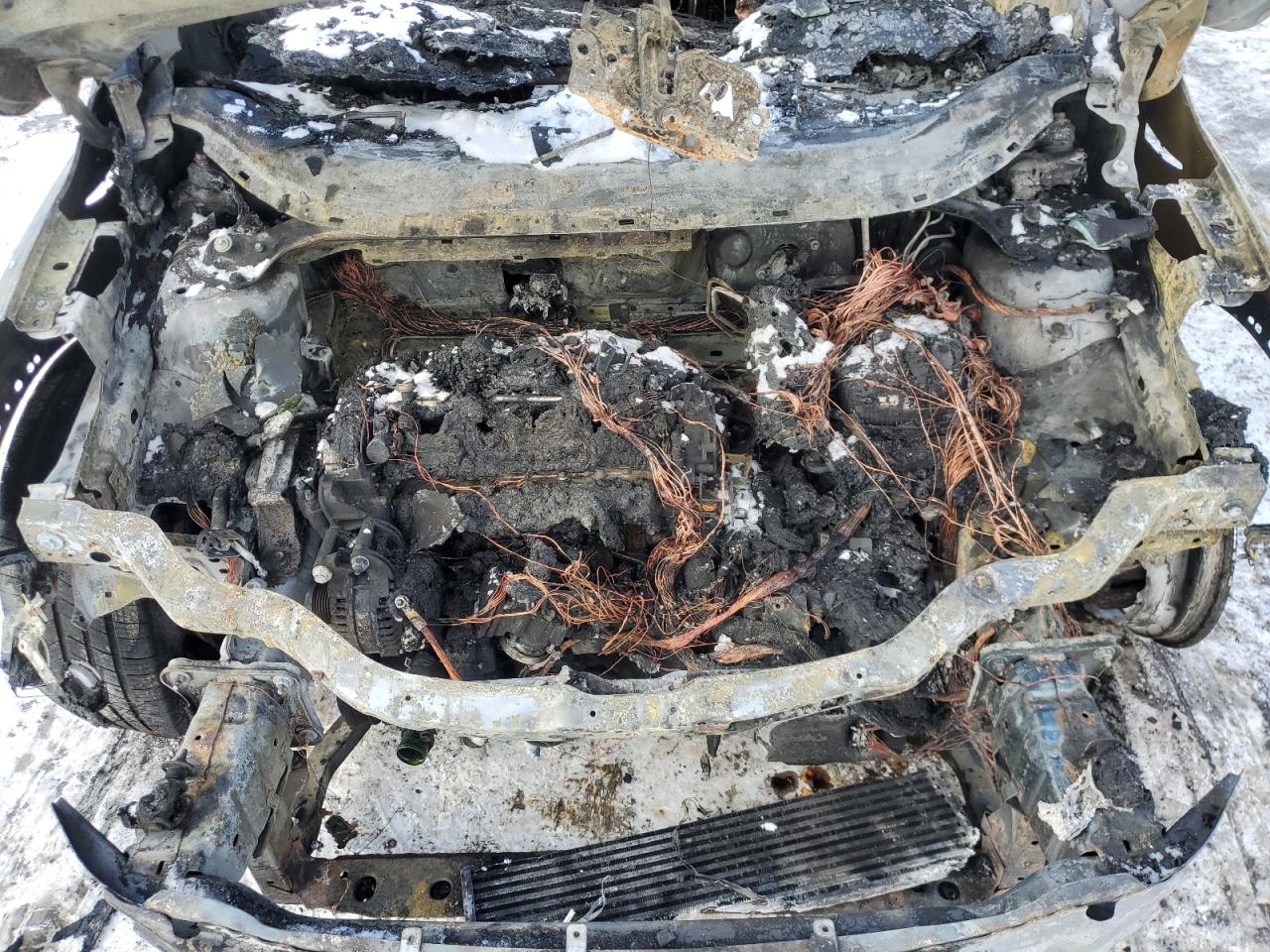 2014 Ford Escape VIN 1FMCU0GX8EUB60496 Copart auction photo, burn / missing/altered vin damage thumbnail 12