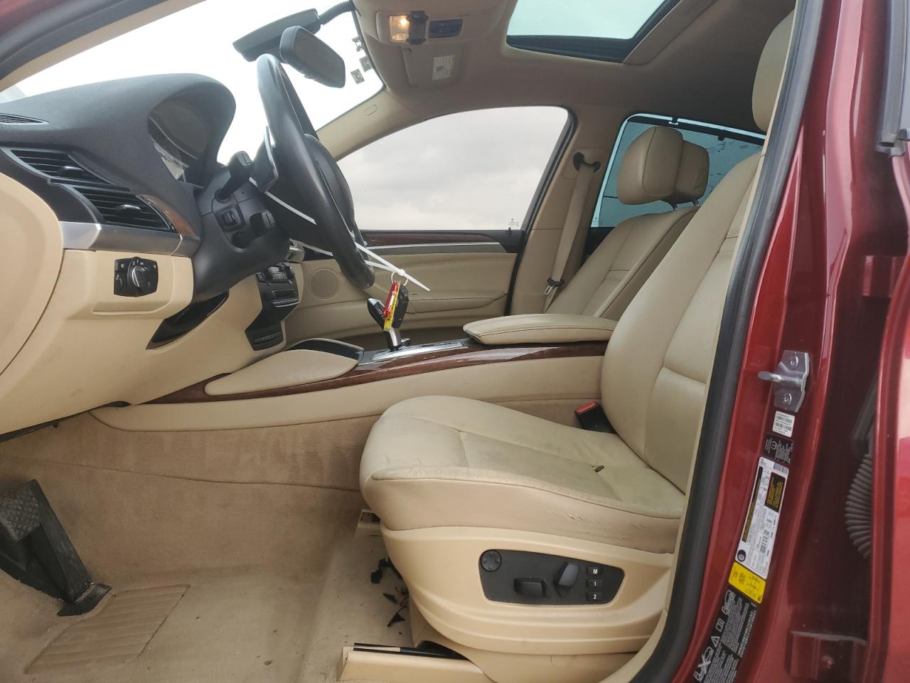 2013 BMW X6 VIN 5UXFG2C55DL788916 Copart auction photo, front end damage thumbnail 7
