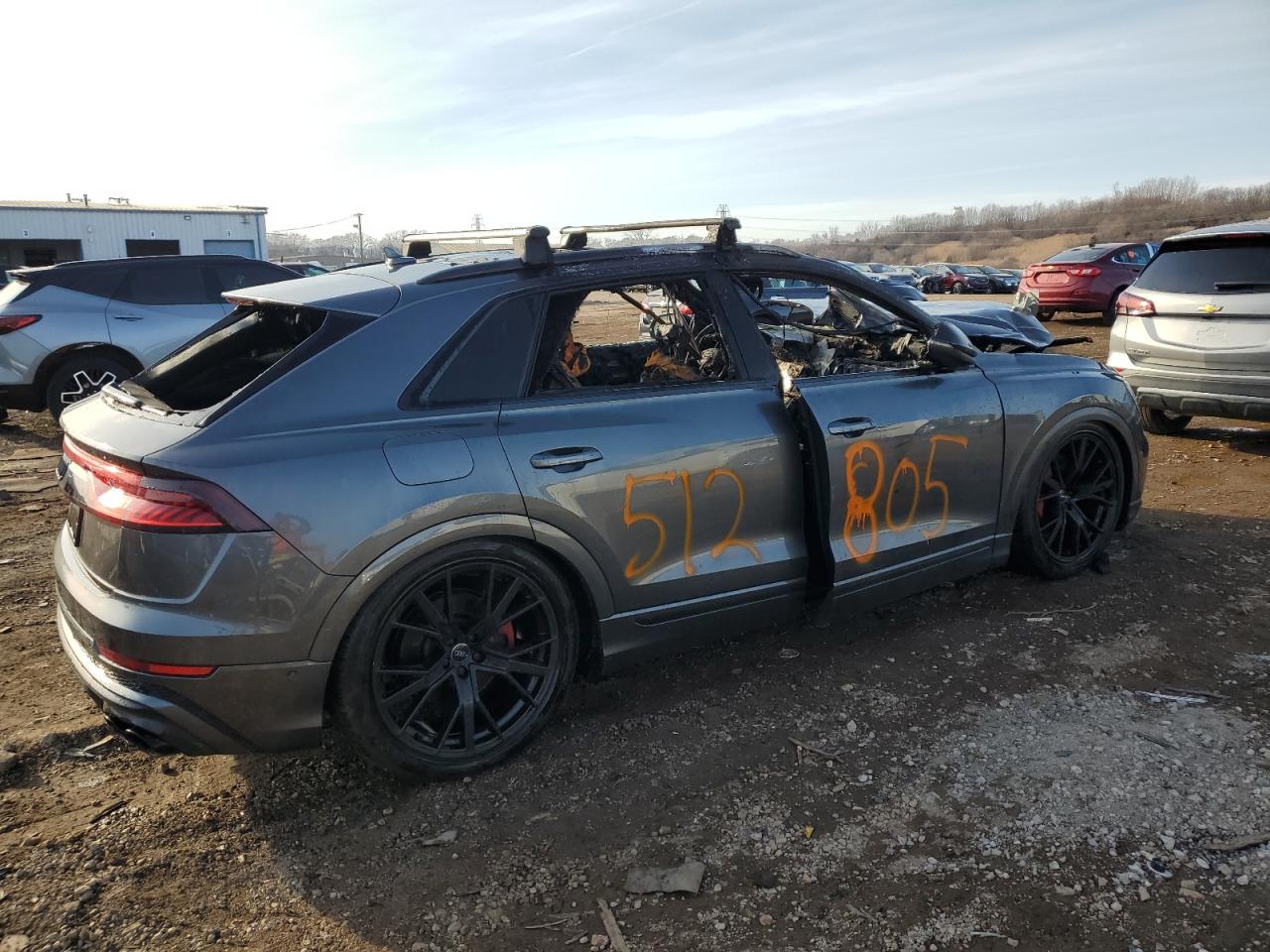 2020 Audi SQ8 VIN WA1CWAF11LD021514 Copart auction photo, vandalism / burn - interior damage thumbnail 3
