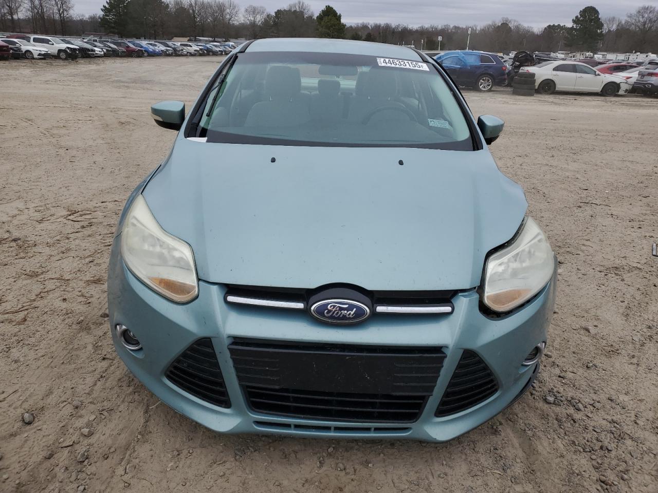 2012 Ford Focus VIN 1FAHP3H23CL397234 Copart auction photo, front end / side damage thumbnail 5