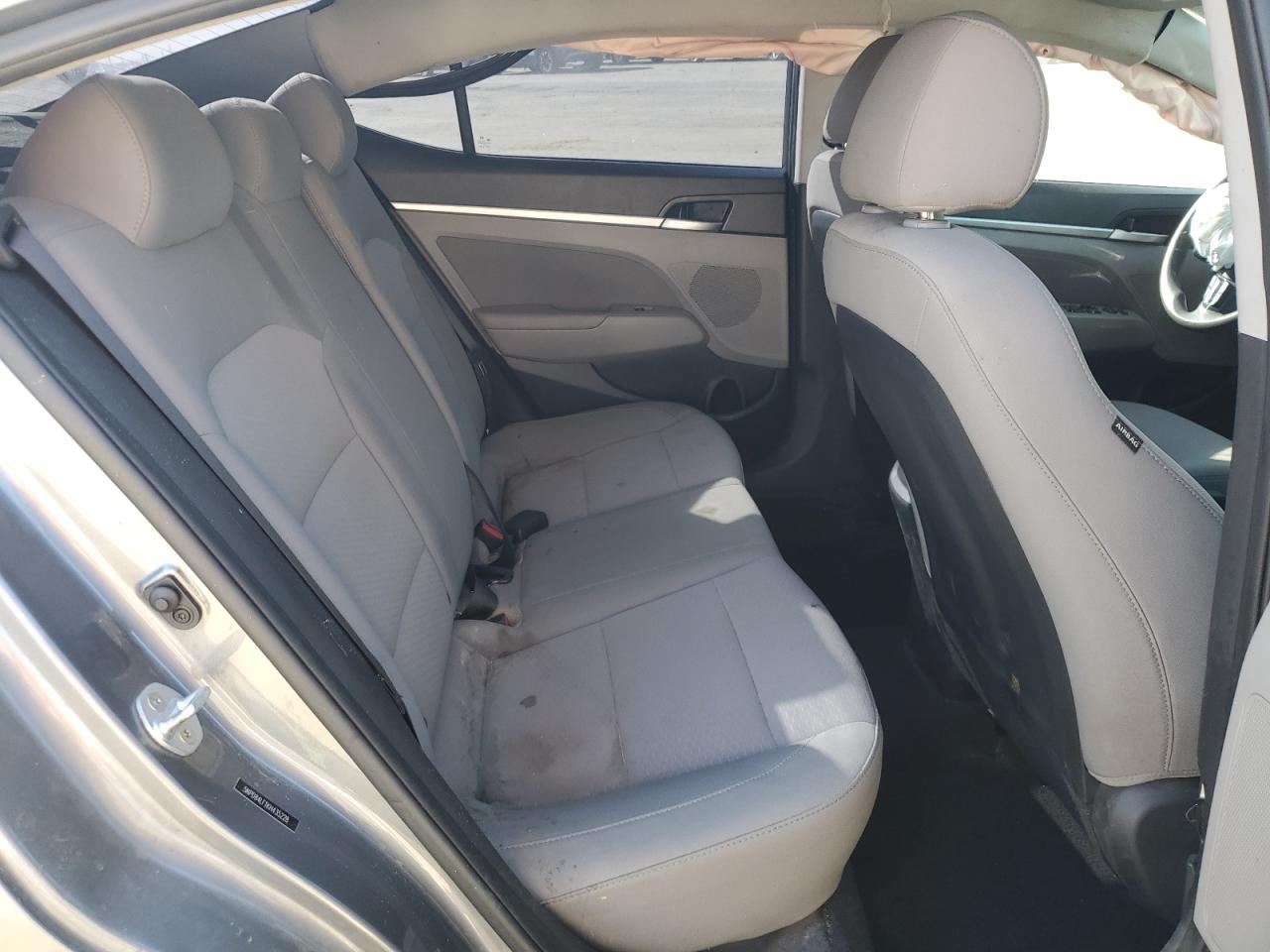 2019 Hyundai Elantra VIN 5NPD84LF1KH435228 Copart auction photo, front end / side damage thumbnail 10