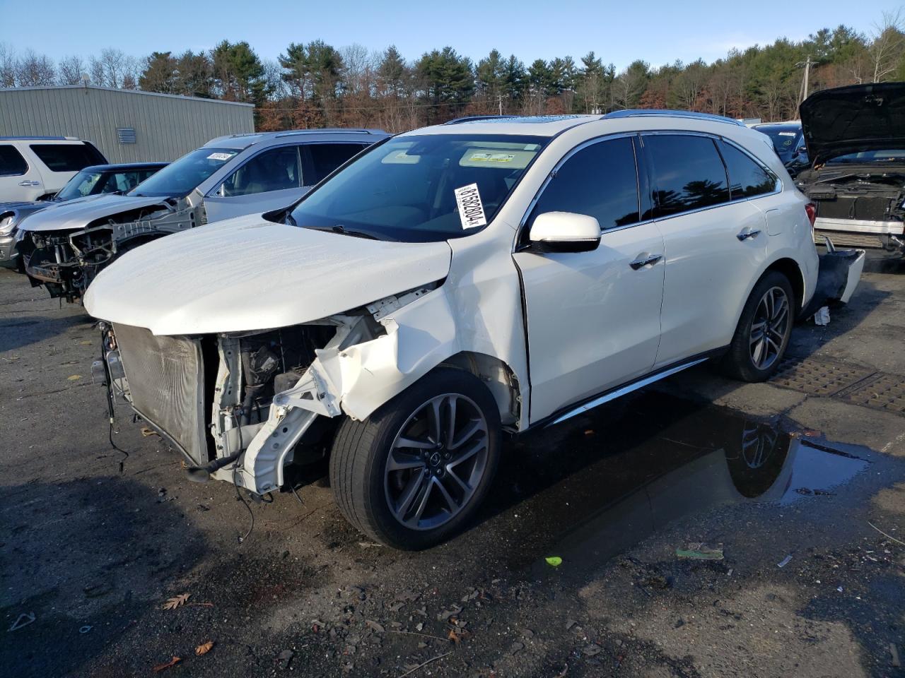 2017 Acura MDX VIN 5FRYD4H86HB015901