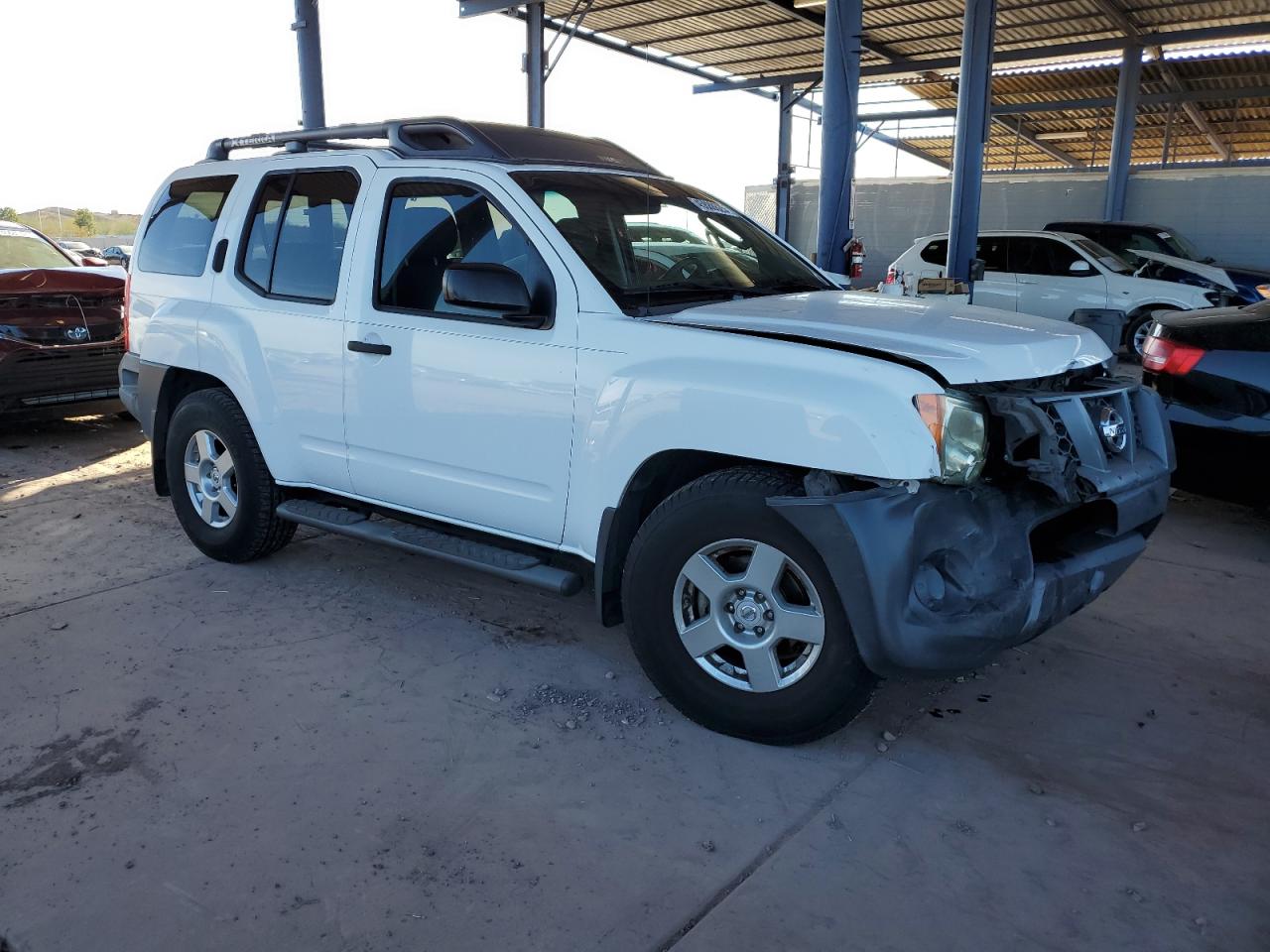 2008 Nissan XTerra VIN 5N1AN08U18C530450 Copart auction photo, front end damage thumbnail 4
