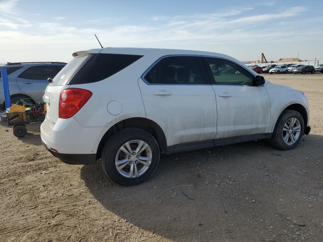 2014 Chevrolet Equinox VIN 1GNFLEEKXEZ121444 Copart auction photo, front end damage thumbnail 3