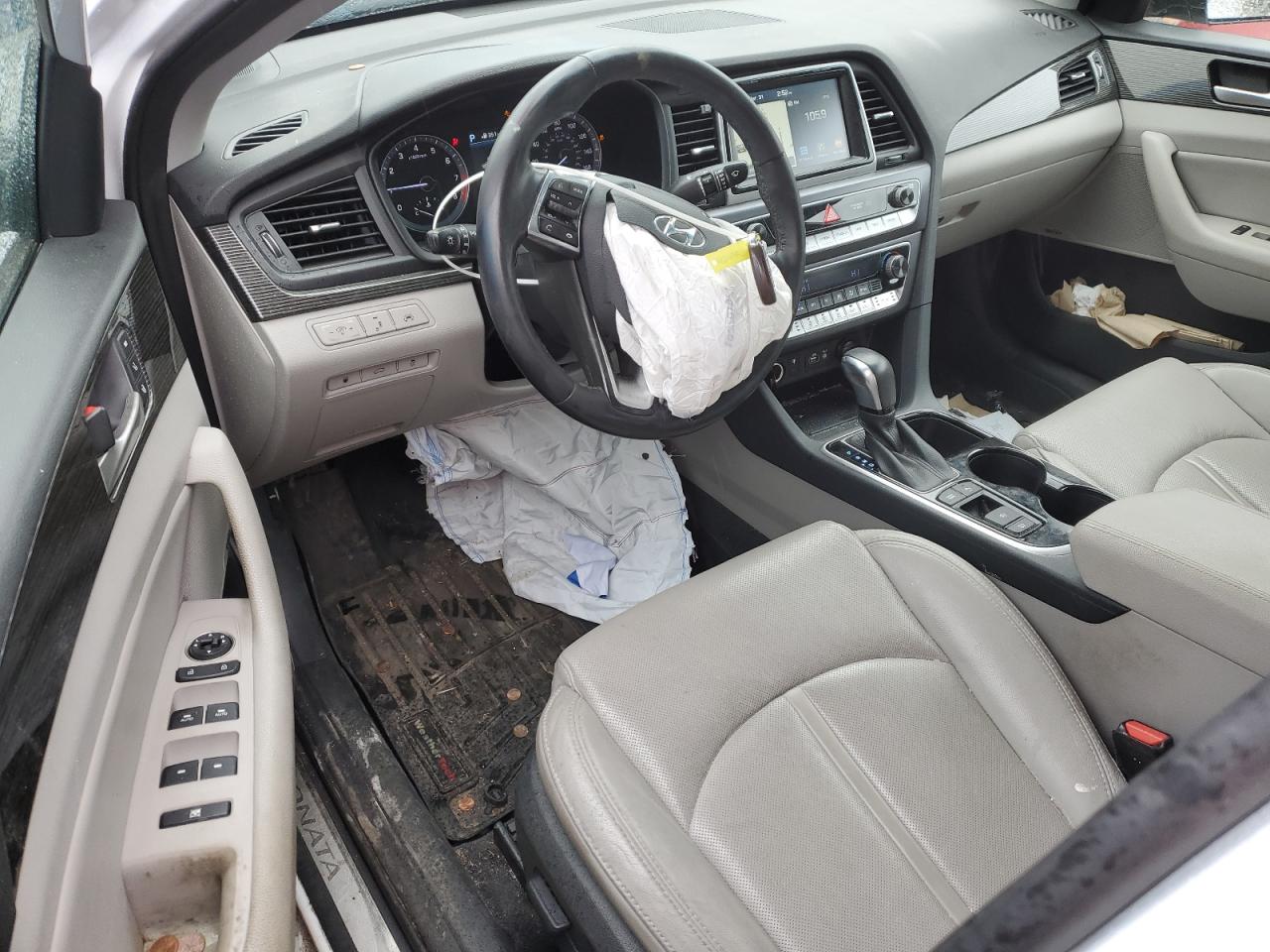 2018 Hyundai Sonata VIN 5NPE34AF2JH600949 Copart auction photo, rear end / front end damage thumbnail 8