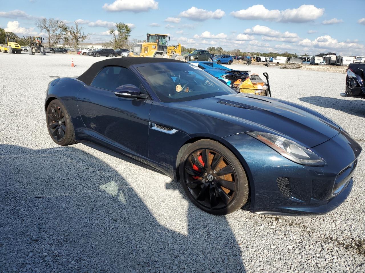 2014 Jaguar F-Type VIN SAJWA6GL8EMK04380 Copart auction photo, water/flood damage thumbnail 4