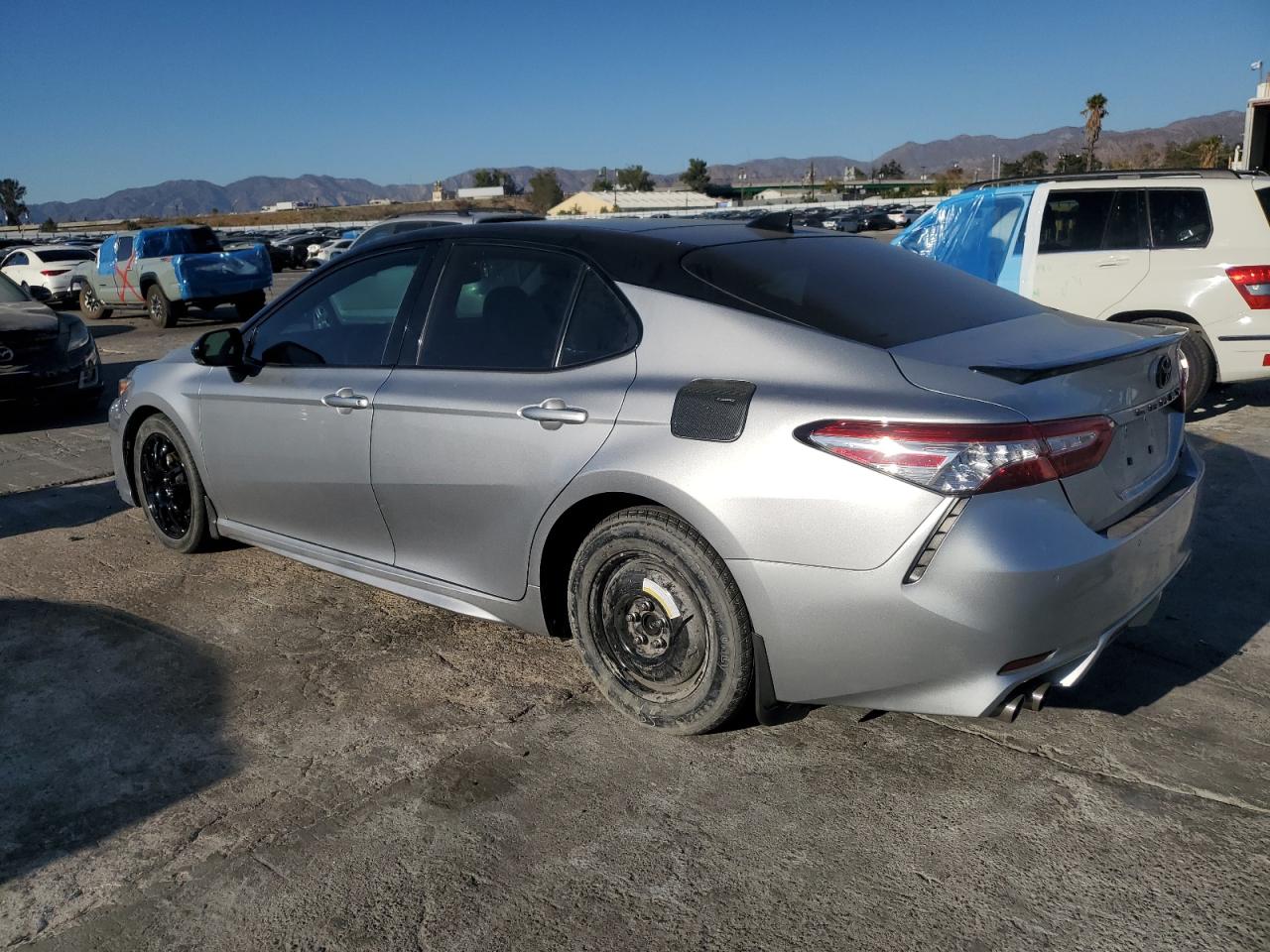 2020 Toyota Camry VIN 4T1K61AKXLU307200 Copart auction photo, front end damage thumbnail 2