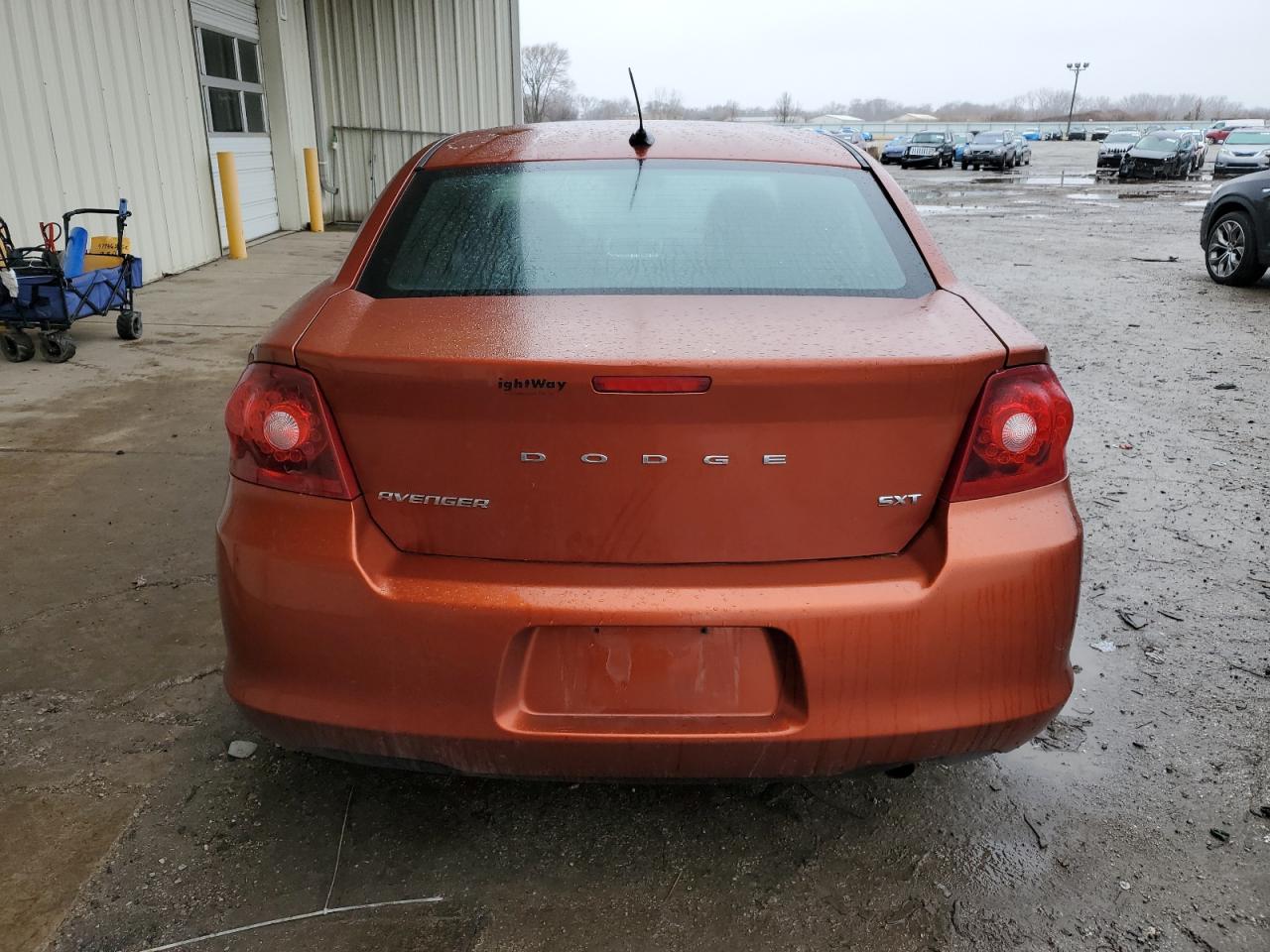 2012 Dodge Avenger VIN 1C3CDZCB2CN178488 Copart auction photo, front end damage thumbnail 6