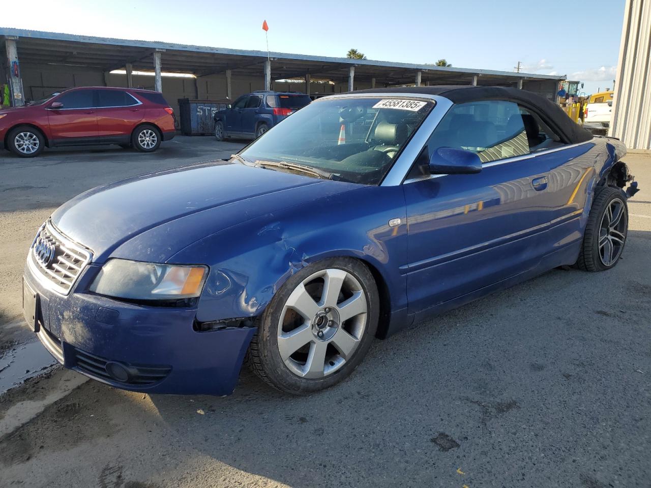 2005 Audi A4 VIN WAUDT48H05K008439 - Copart auction photo