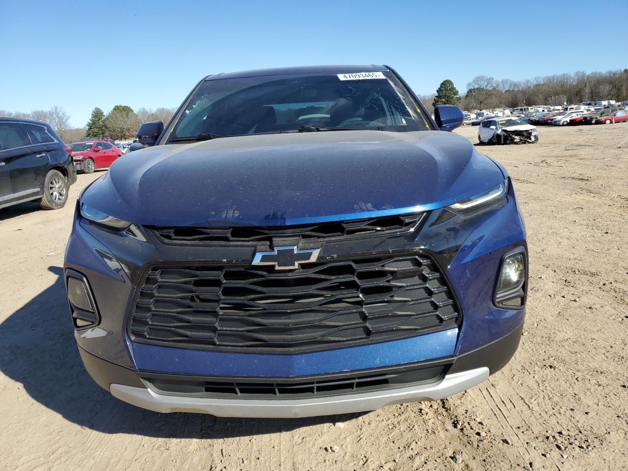 2022 Chevrolet Blazer VIN 3GNKBCR49NS125080 Copart auction photo, side damage thumbnail 5