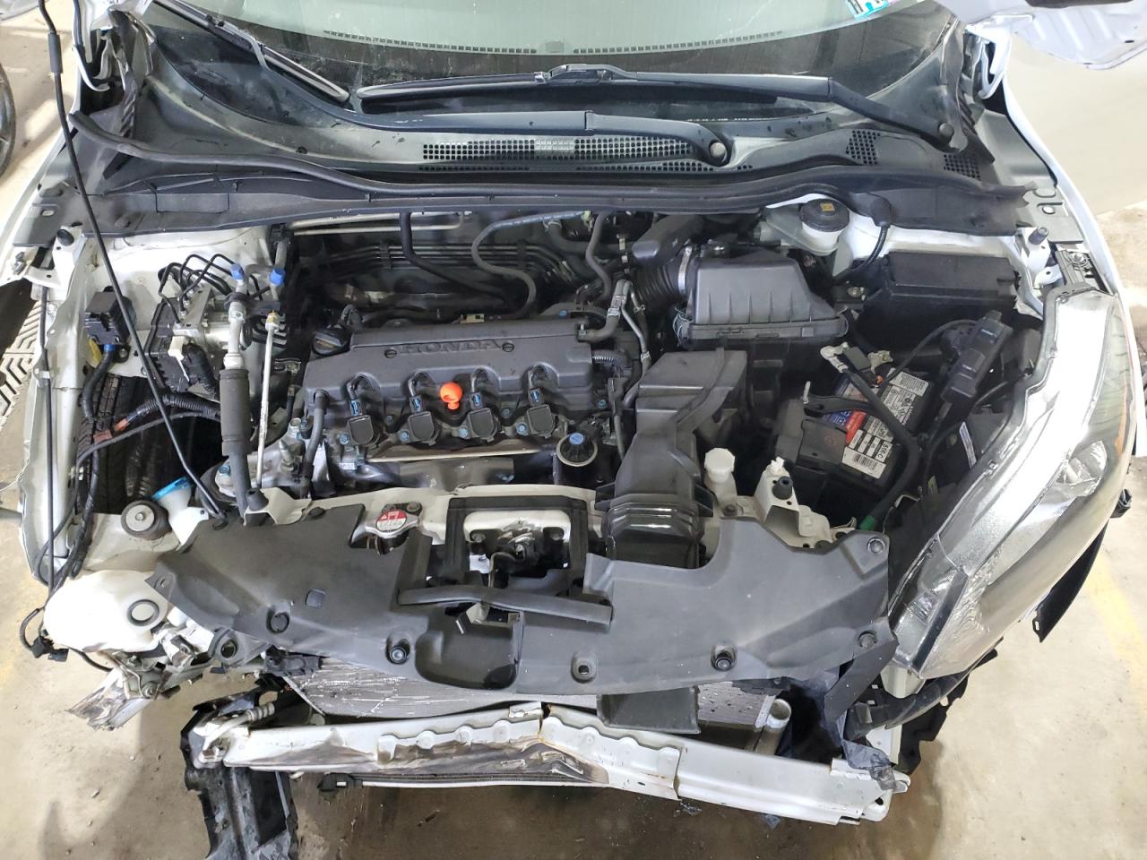 2018 Honda HR-V VIN 3CZRU6H31JM703869 Copart auction photo, front end / mechanical damage thumbnail 11
