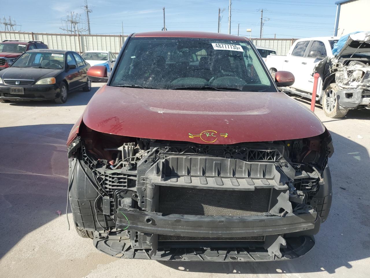 2023 KIA Soul VIN KNDJ23AU0P7848964 Copart auction photo, front end damage thumbnail 5