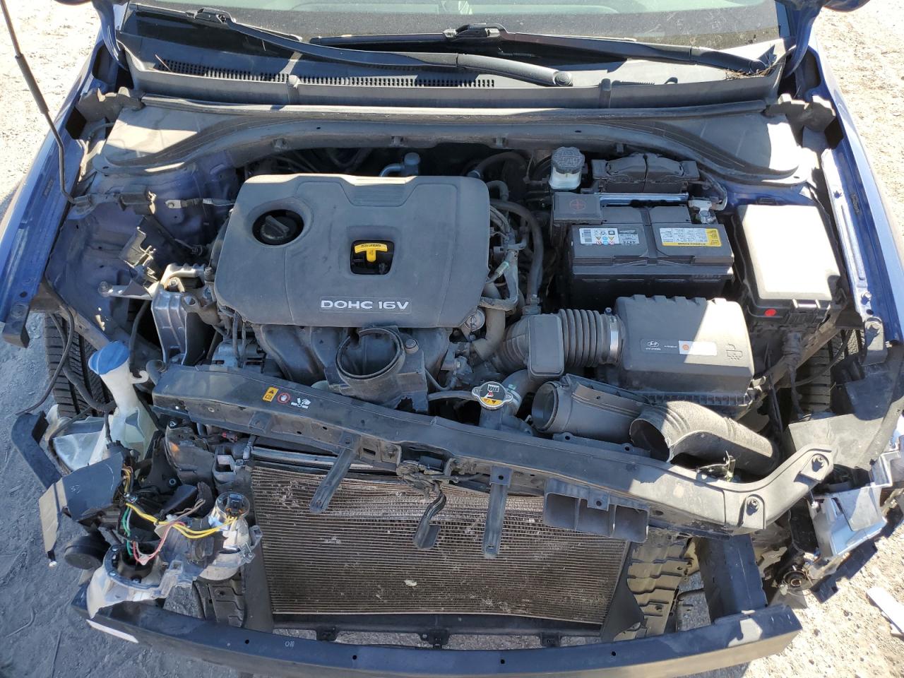 2017 Hyundai Elantra VIN 5NPD84LF8HH158358 Copart auction photo, front end damage thumbnail 12