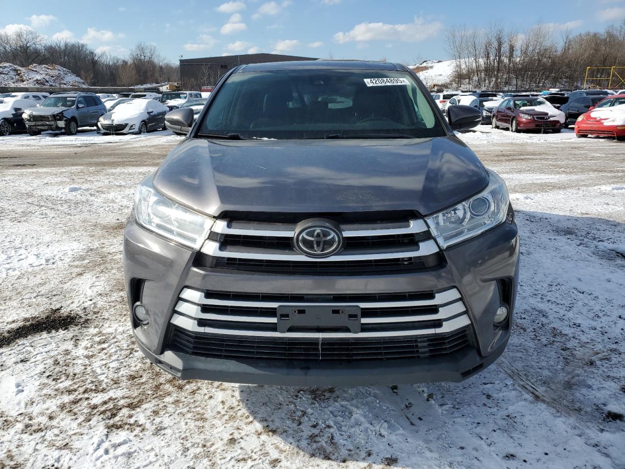 2018 Toyota Highlander VIN 5TDBZRFH9JS816574 Copart auction photo, side damage thumbnail 5