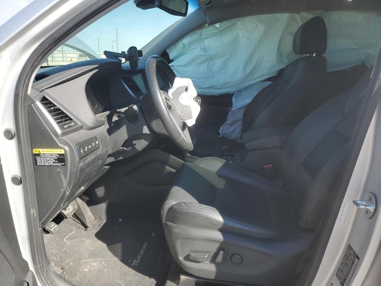 2016 Hyundai Tucson VIN KM8J33A26GU261239 Copart auction photo, front end damage thumbnail 7
