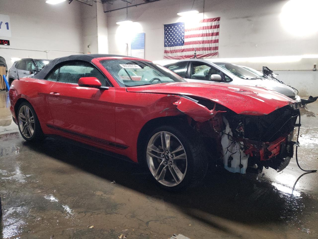 2020 Ford Mustang VIN 1FATP8UH7L5113674 Copart auction photo, front end damage thumbnail 4