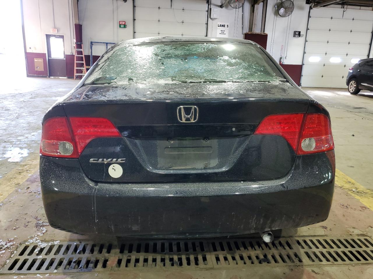 2007 Honda Civic VIN 1HGFA165X7L071281 Copart auction photo, front end / minor dent/scratches damage thumbnail 6