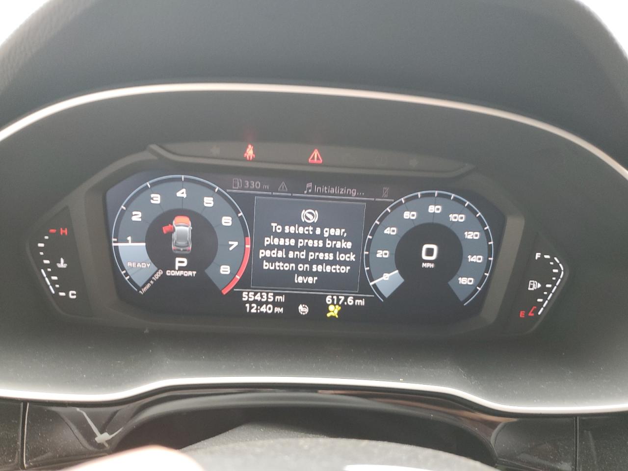 2020 Audi Q3 VIN WA1DECF38L1123835 Copart auction photo, side damage thumbnail 9