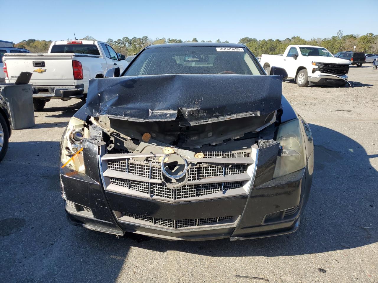 2010 Cadillac CTS VIN 1G6DE5EG7A0127127 Copart auction photo, front end damage thumbnail 5