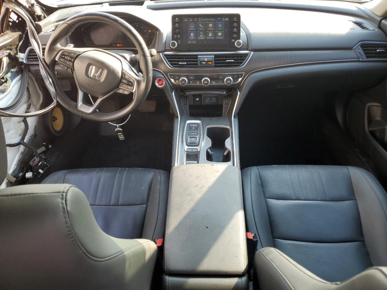2021 Honda Accord VIN 1HGCV2F9XMA009337 Copart auction photo, all over damage thumbnail 8