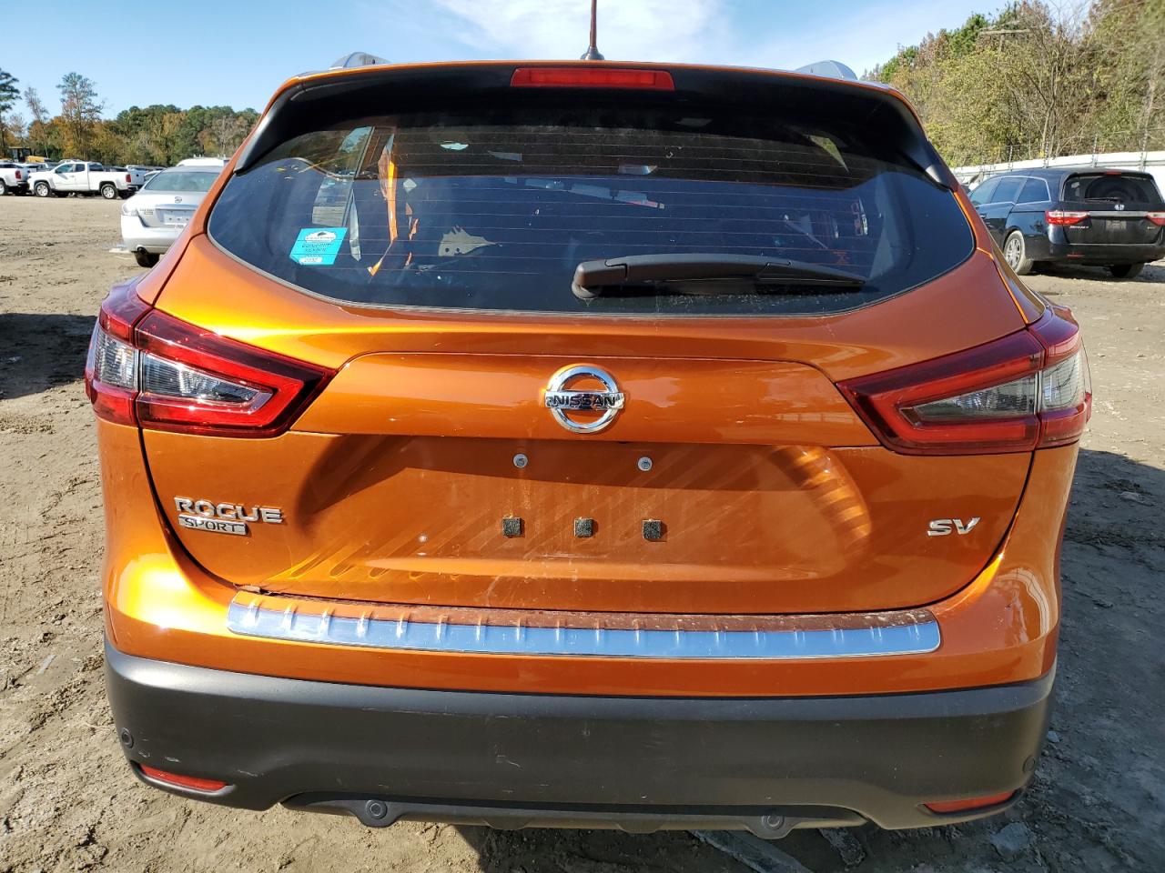 2021 Nissan Rogue VIN JN1BJ1BV0MW321885 Copart auction photo, front end / minor dent/scratches damage thumbnail 6
